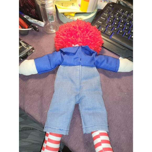 Vintage 16” Raggedy Andy Doll, with rare Blue Shirt - Great Condition - Picture 2 of 2